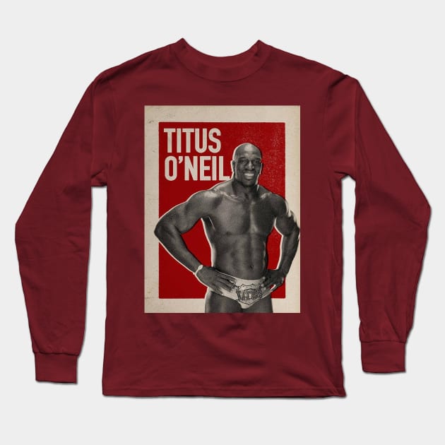 Titus O'neil Long Sleeve T-Shirt by nasib